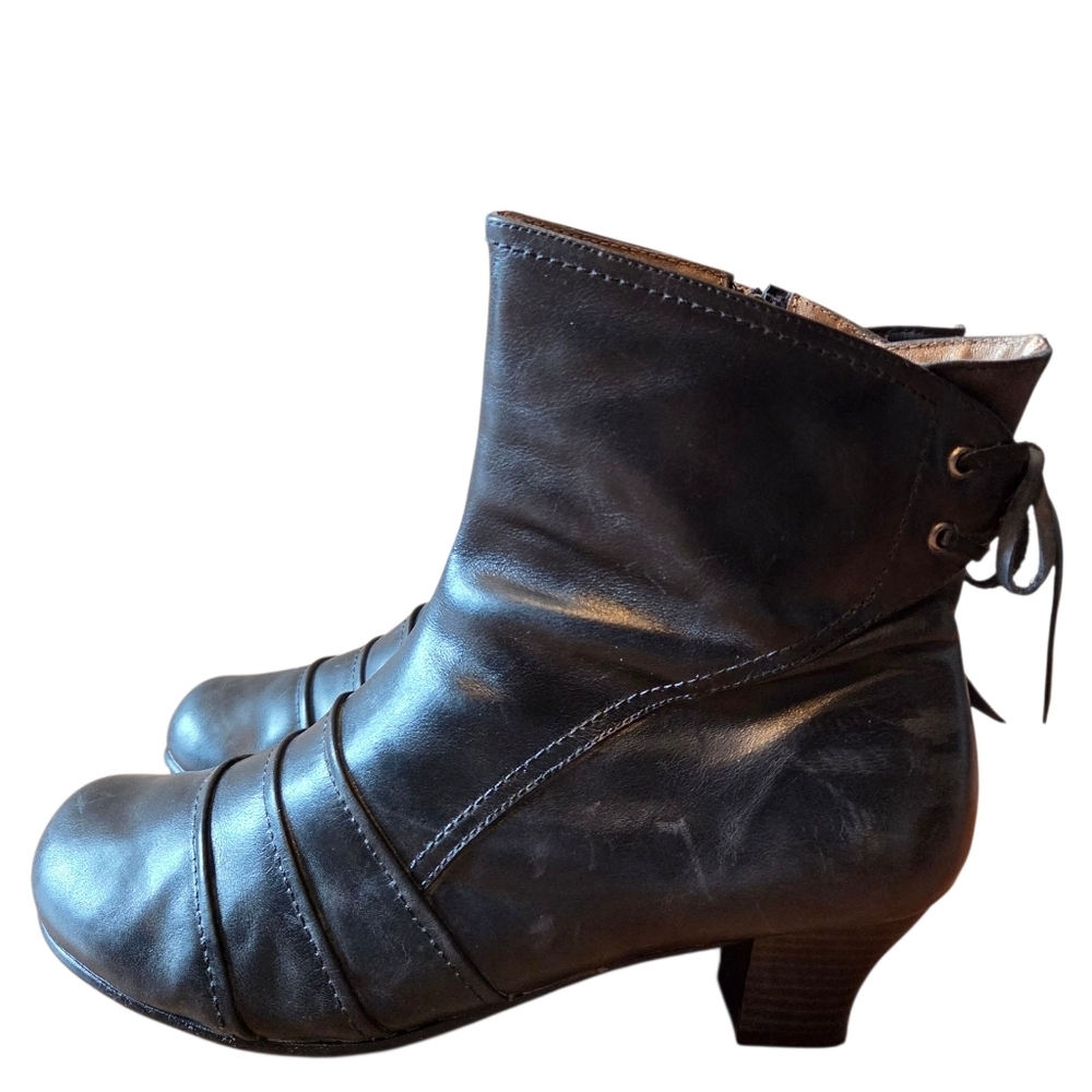 Doctor Cutillas Womens Leather Boho Casual Fall Winter Ankle Boots Size EU 39